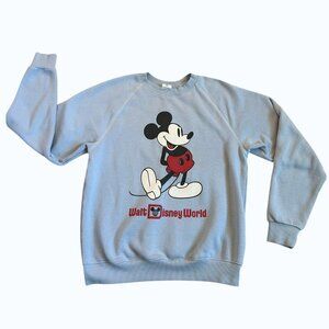 Women's Walt Disney World Classic Mickey Light Blue Sweatshirt